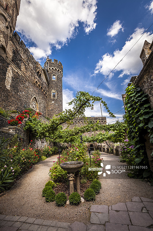 莱茵斯坦城堡图片素材