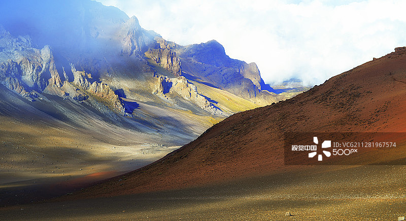 哈莱阿卡拉火山图片素材