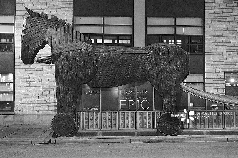 特洛伊木马图片素材