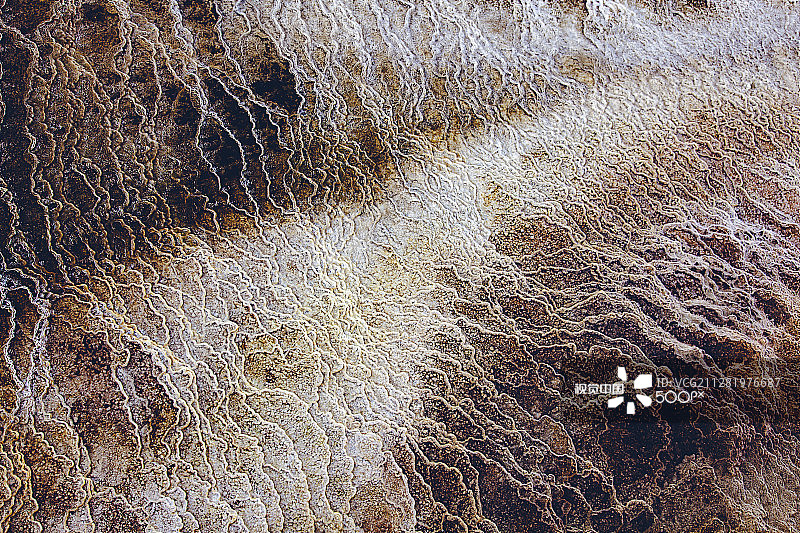 猛犸温泉图片素材