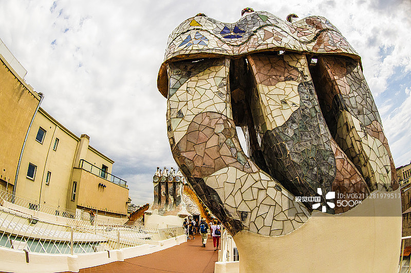 巴特罗公寓烟囱图片素材