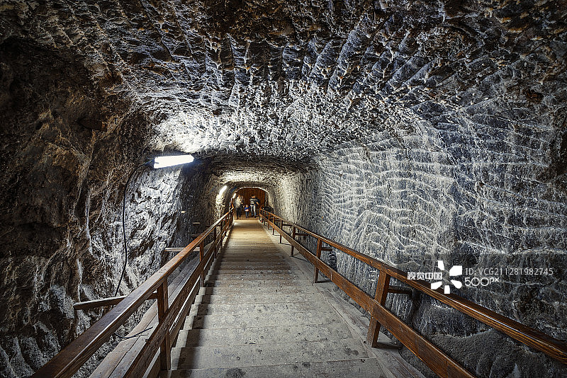 罗马尼亚普莱德盐矿图片素材