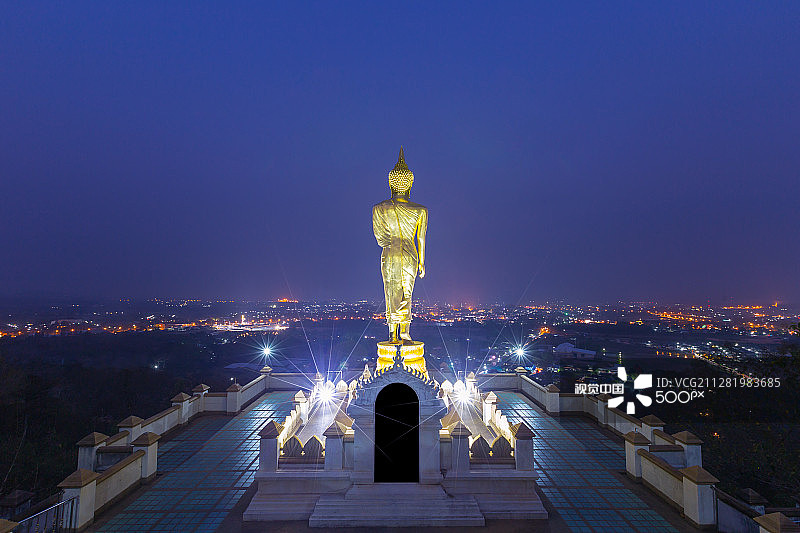 泰国南邦府考诺寺图片素材
