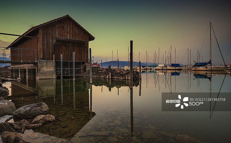 谢夫鲁港图片素材