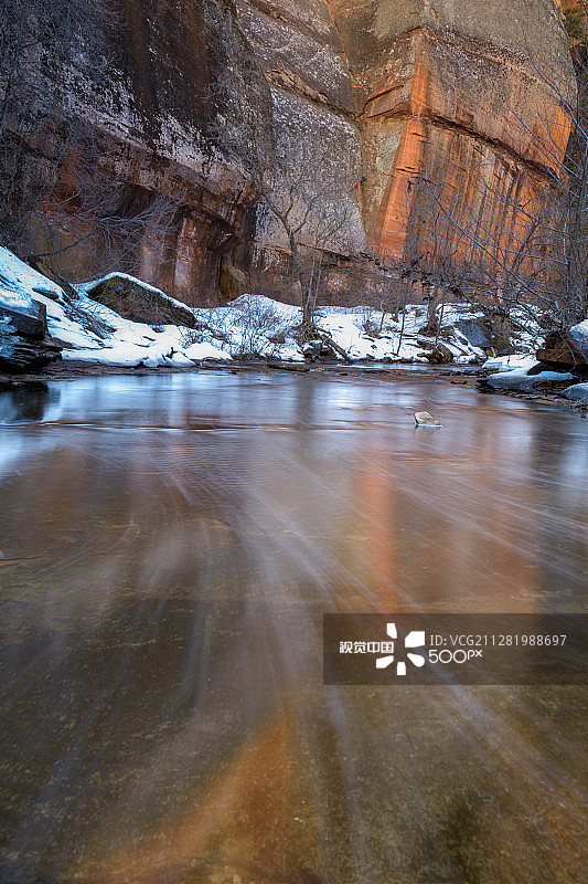 亚利桑那州塞多纳橡树溪峡谷图片素材