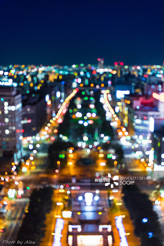 失焦的名古屋#1图片素材