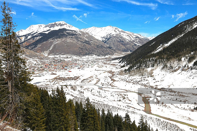 科罗拉多州西尔弗顿图片素材
