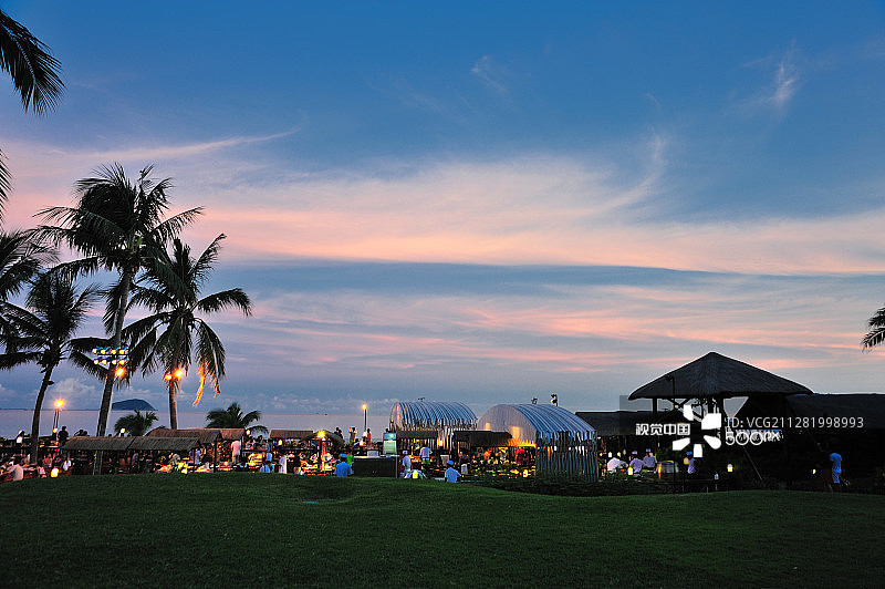 露天餐厅图片素材