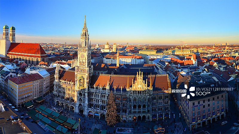 德国慕尼黑市政厅图片素材