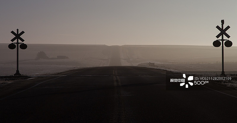 十字路口图片素材