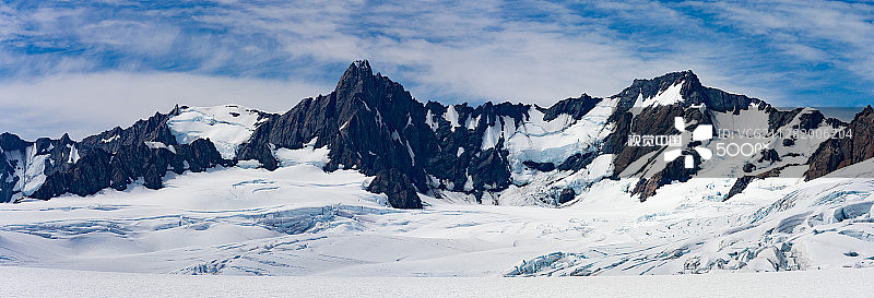 福克斯冰川探险图片素材