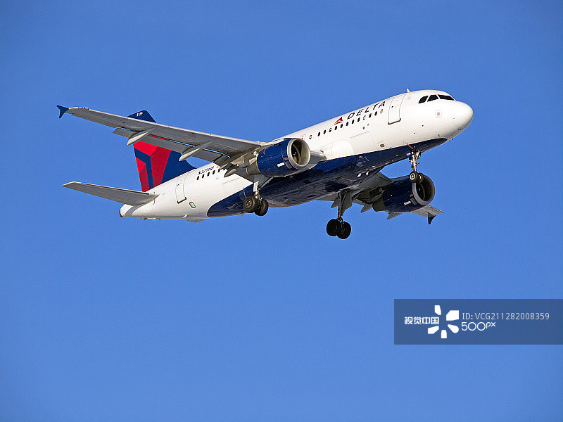 达美航空空客A319图片素材