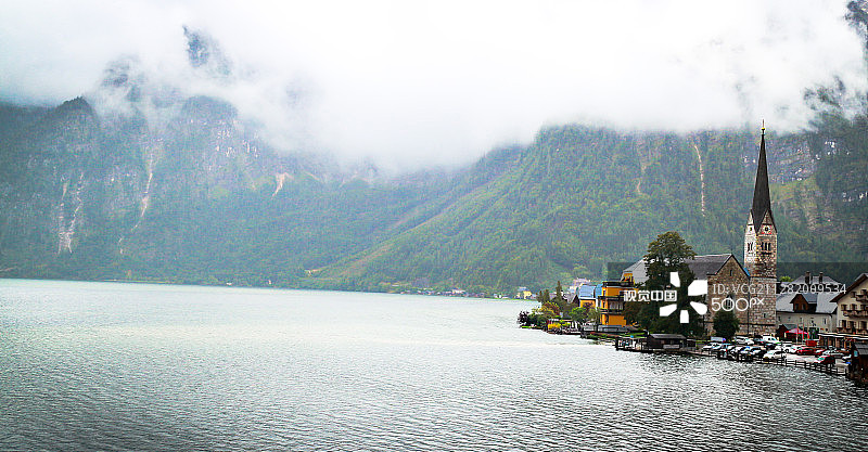 奥地利哈尔施塔特图片素材