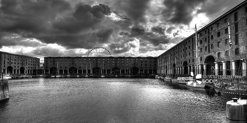 HDR下的阿尔伯特码头图片素材
