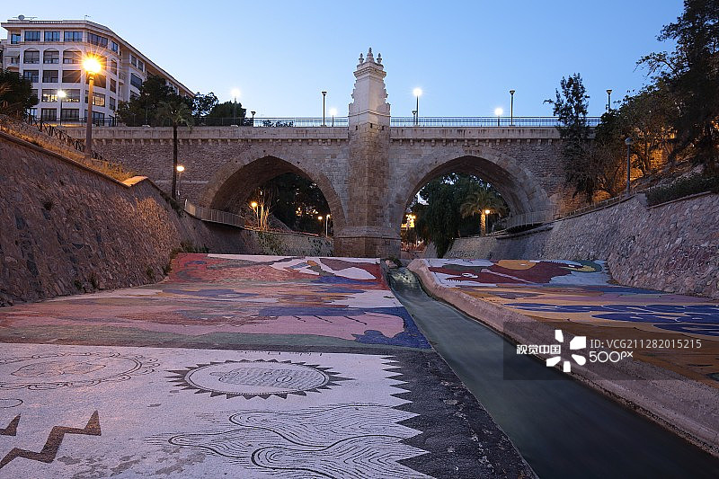 埃尔切的圣母桥图片素材