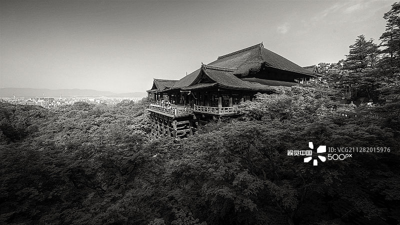 京都清水寺：时光流逝之地图片素材
