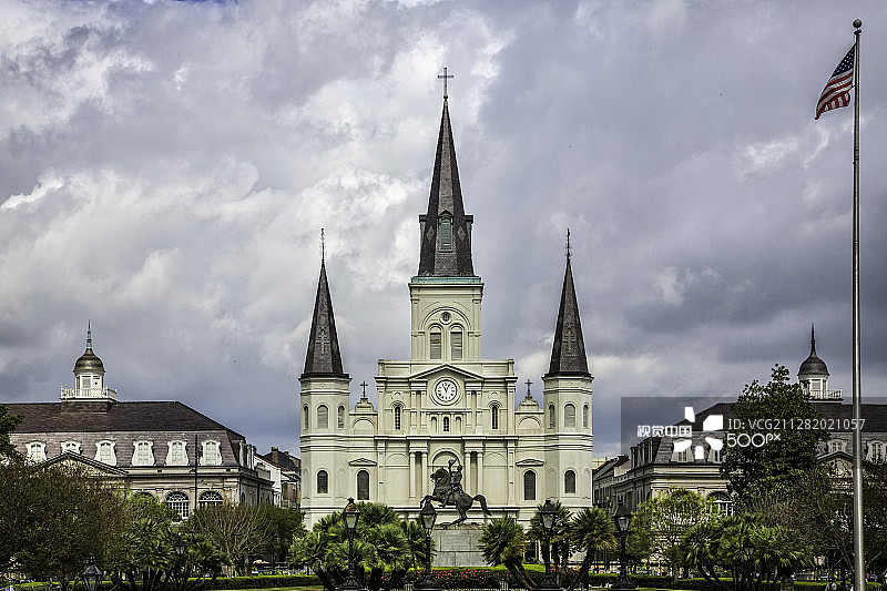 圣路易斯大教堂图片素材