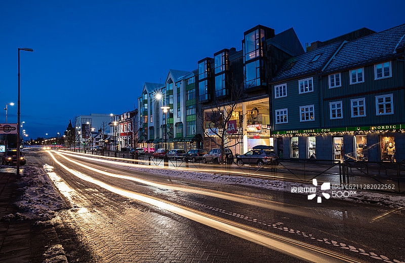 雷克雅未克街拍图片素材