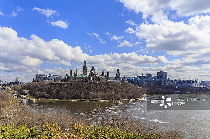 加拿大议会大厦图片素材