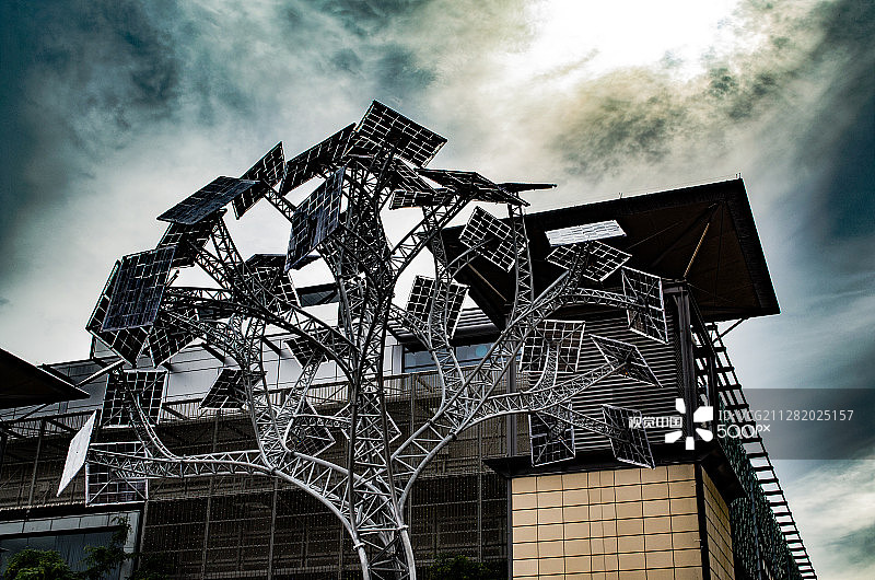 太阳致敬式图片素材