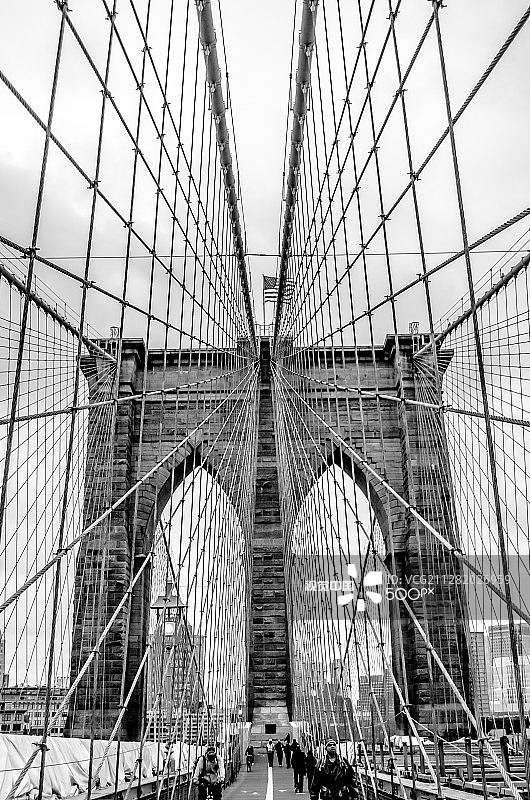 布鲁克林大桥图片素材