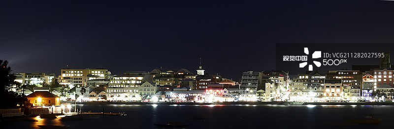 汉密尔顿夜景图片素材
