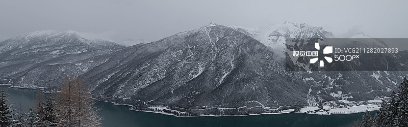 阿琛湖图片素材