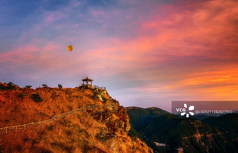 浙江 义乌仙华山图片素材