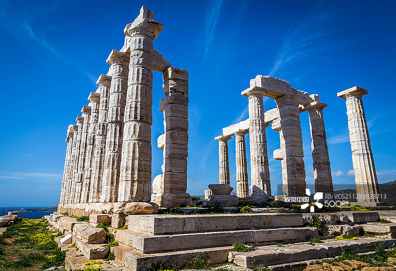 波塞冬神庙图片素材