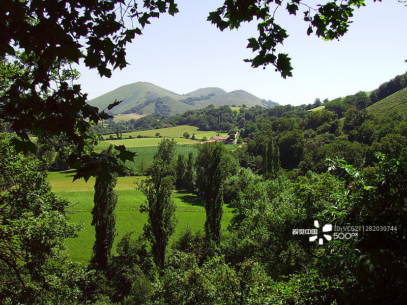 巴斯克山区图片素材
