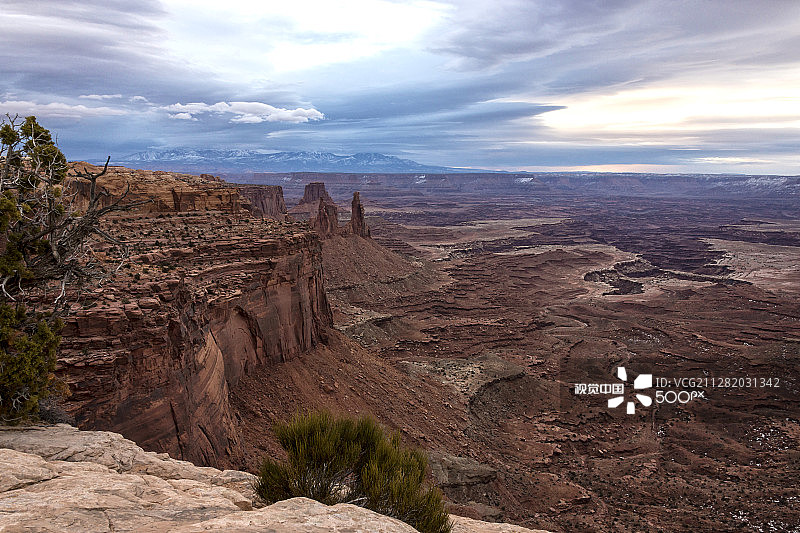 峡谷地国家公园梅萨拱门日出图片素材