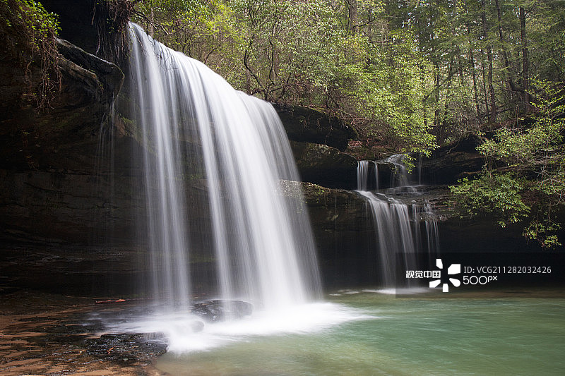 卡尼克里克瀑布图片素材