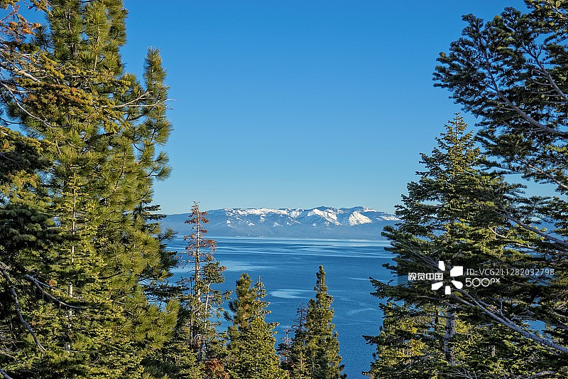 太浩湖图片素材