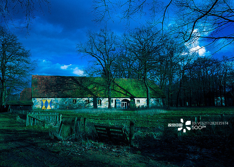 本特拉格修道院-莱内-德国图片素材