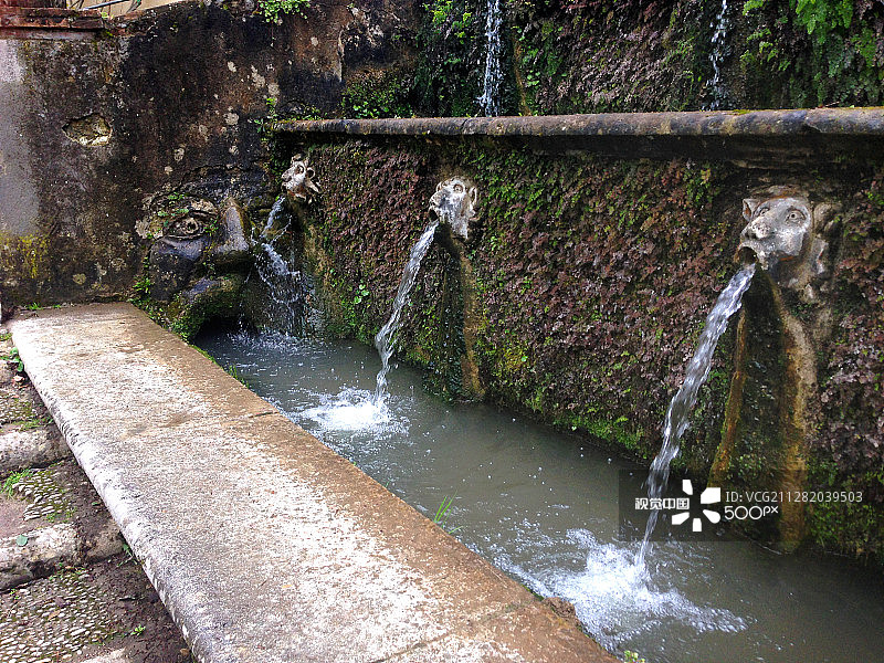 蒂沃利喷泉图片素材