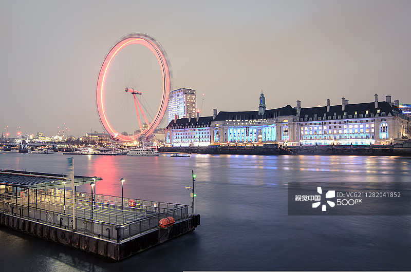 伦敦眼图片素材