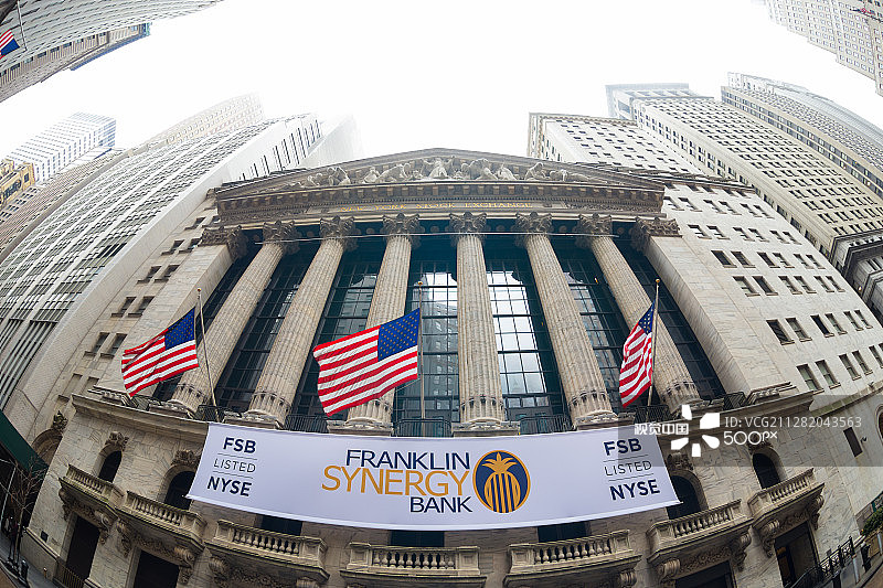 纽约证券交易所图片素材