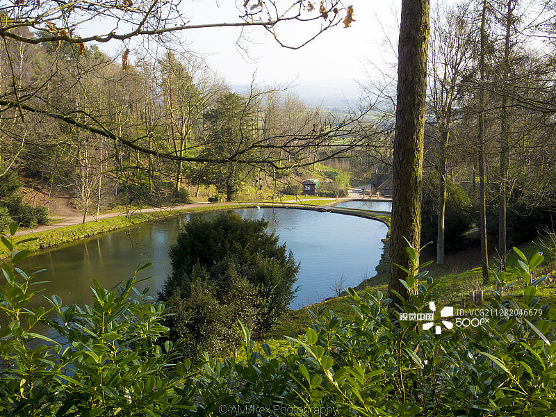 赫斯特科姆花园梨池图片素材