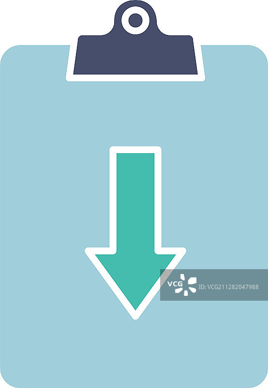 已退回的作业标志彩色图标图片素材