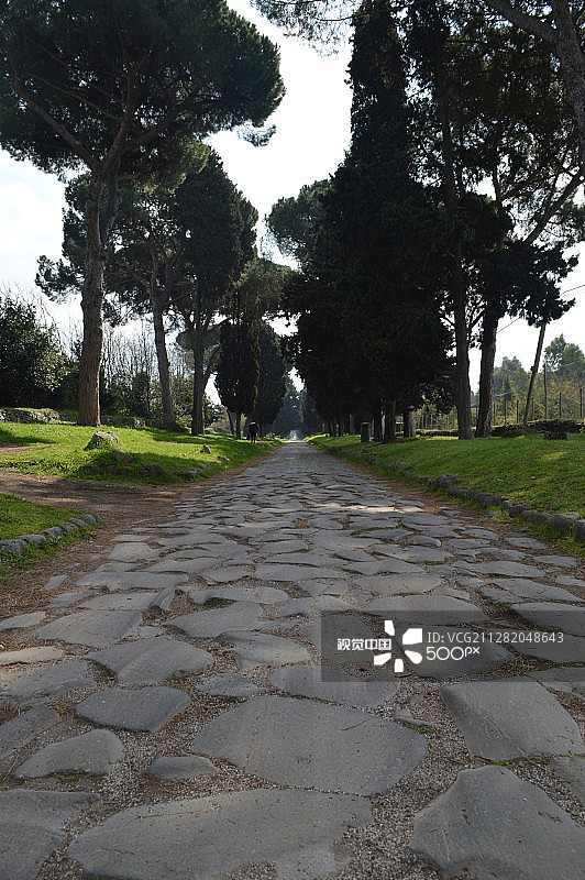 切奇利亚·梅特拉之墓和古阿皮亚公园图片素材