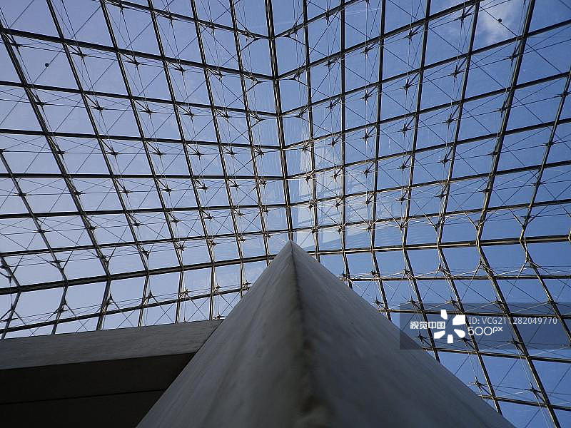 混凝土、玻璃与金属图片素材