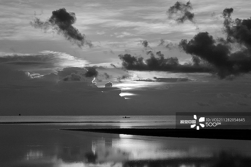 渔夫和他的住所图片素材