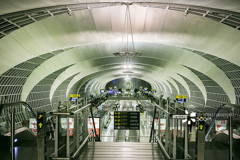 泰国曼谷素万那普机场图片素材