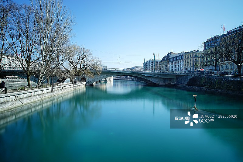 日内瓦的风景和建筑图片素材