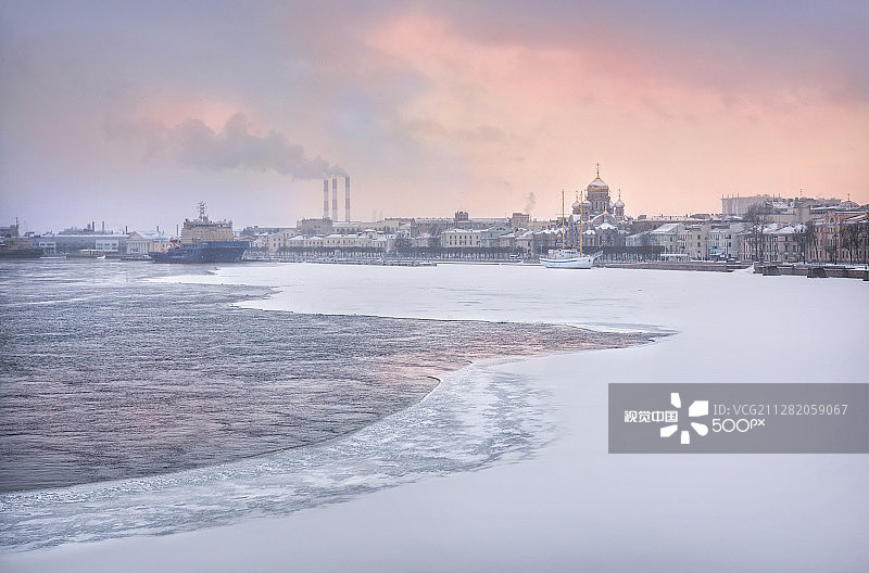 水与冰图片素材