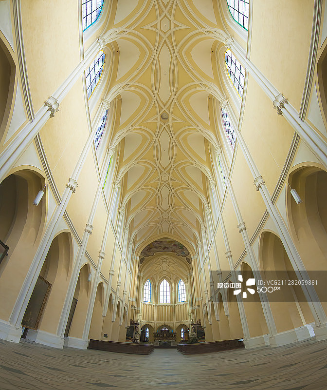 塞德莱茨圣母升天大教堂图片素材