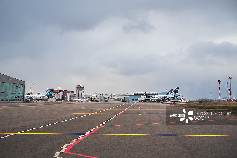 维尔纽斯国际机场内部景观图片素材