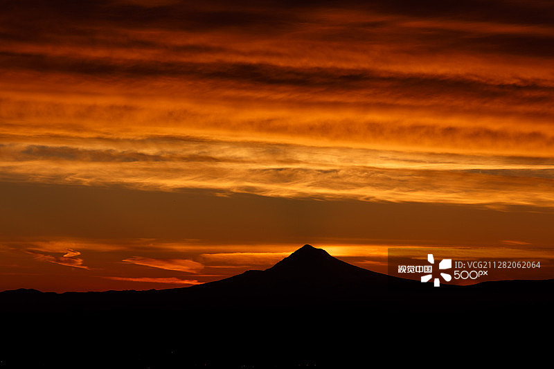 胡德山的清晨图片素材