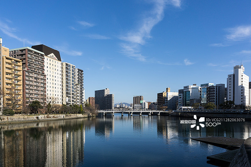 广岛市城市景观图片素材
