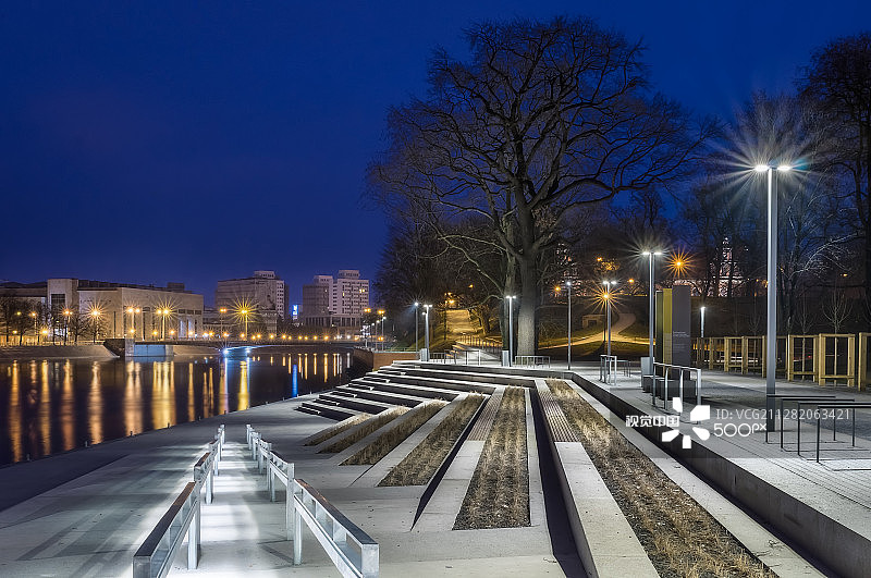 水泥海岸图片素材